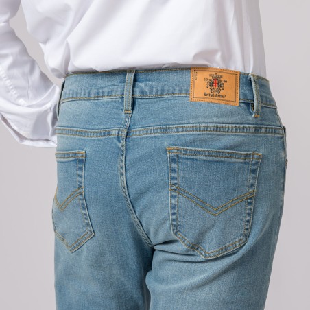 DENIM SLIM JHON LEWIS CLARO