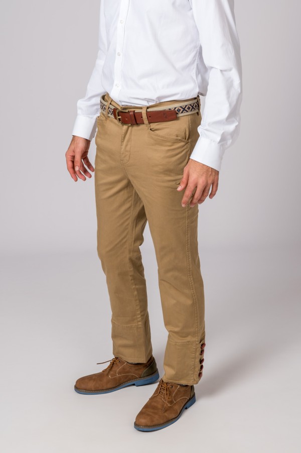 PANTALÓN MONTERO CLÁSICO CAMEL 2