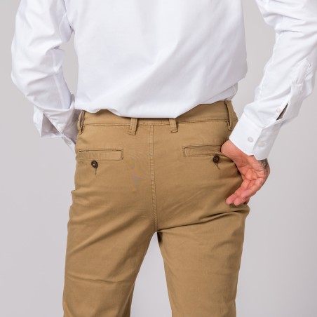 PANTALON MONTERO CLASSIQUE CAMEL