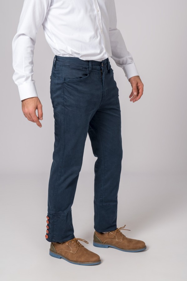 PANTALÓN MONTERO CLÁSICO AZUL MARINO 2