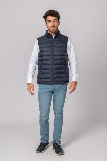 CHALECO DE HOMBRE NIZA AZUL MARINO