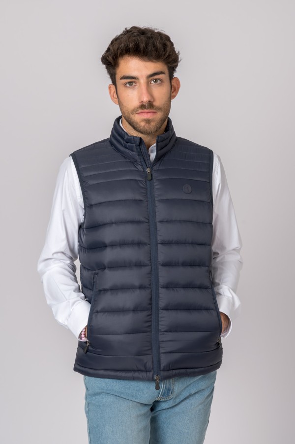 CHALECO DE HOMBRE NIZA AZUL MARINO