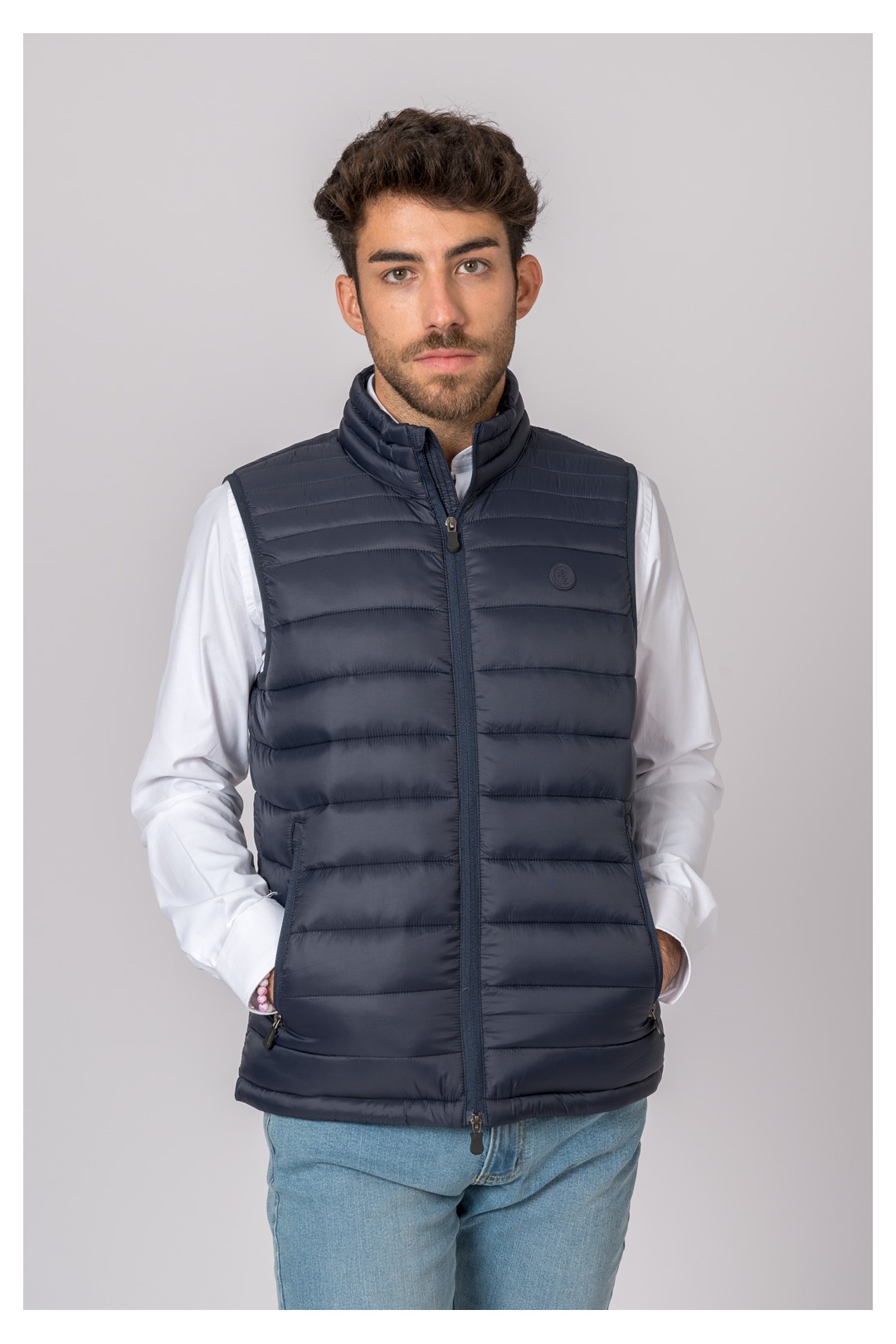 CHALECO DE HOMBRE NIZA AZUL MARINO