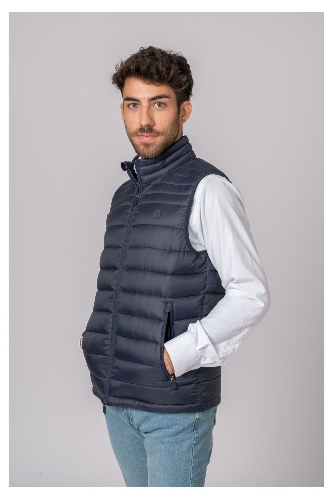 CHALECO DE HOMBRE NIZA AZUL MARINO