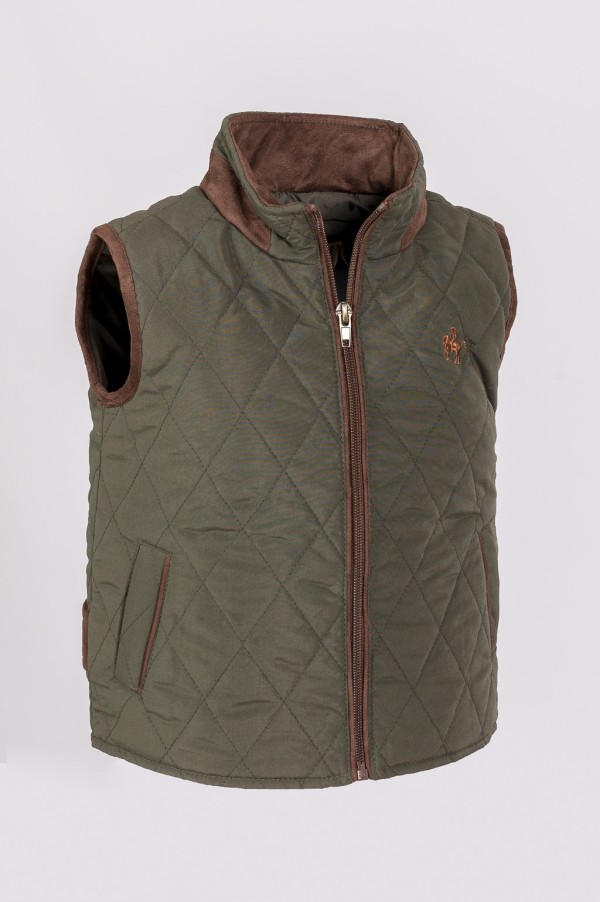 CHALECO NIÑO BRITISH VERDE 2