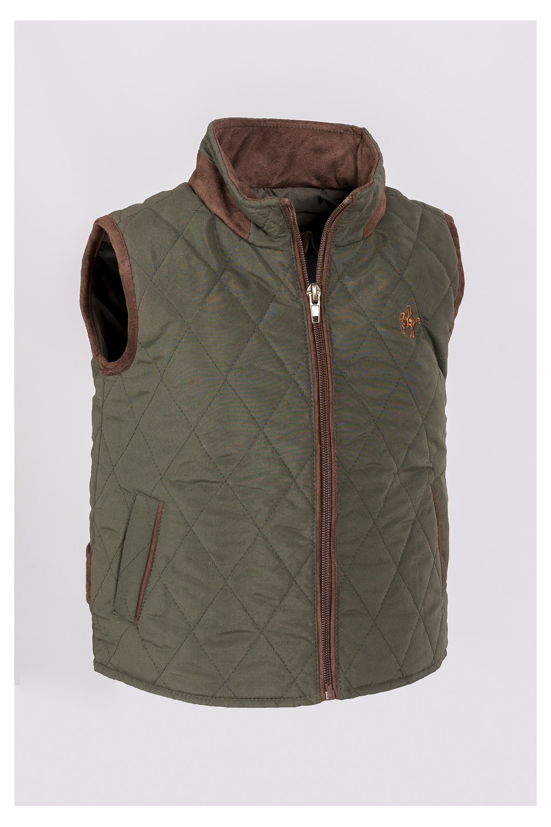 CHALECO NIÑO BRITISH VERDE