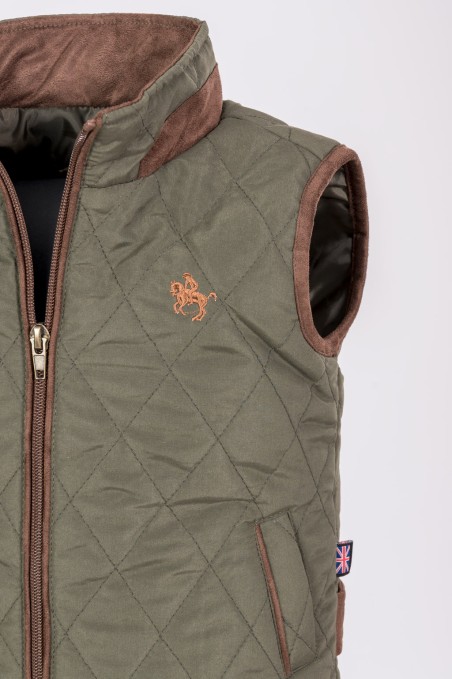 GILET BRITANNIQUE POUR ENFANTS VERT
