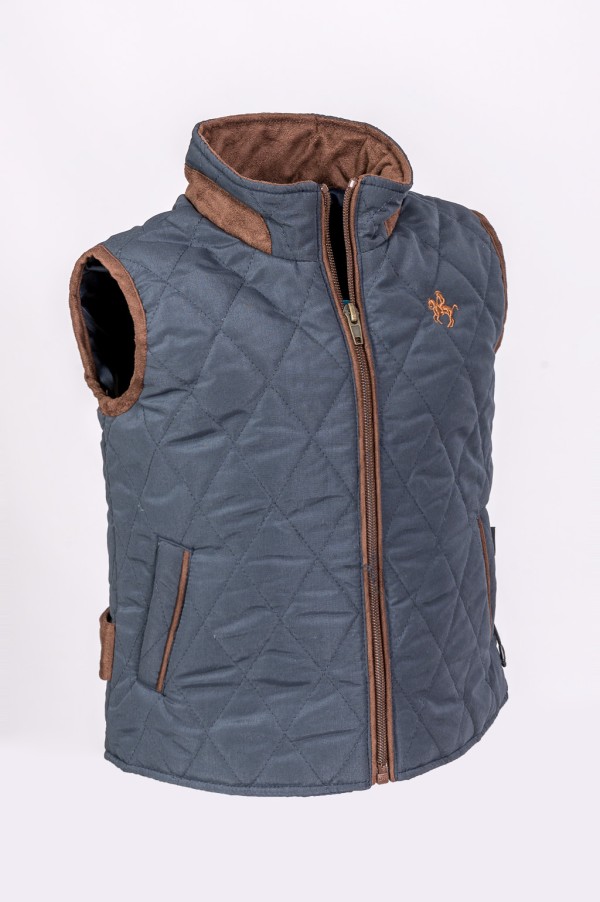 CHALECO NIÑO BRITISH AZUL MARINO 2