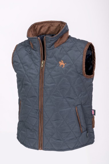 CHALECO NIÑO BRITISH AZUL MARINO