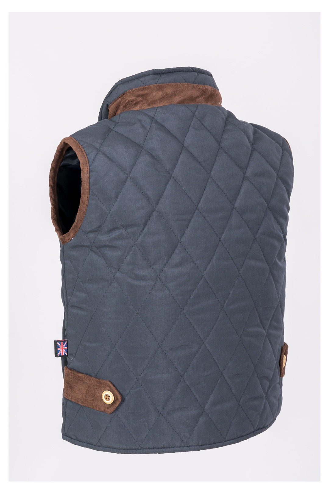 CHALECO NIÑO BRITISH AZUL MARINO