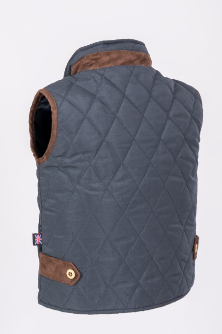 CHALECO NIÑO BRITISH AZUL MARINO