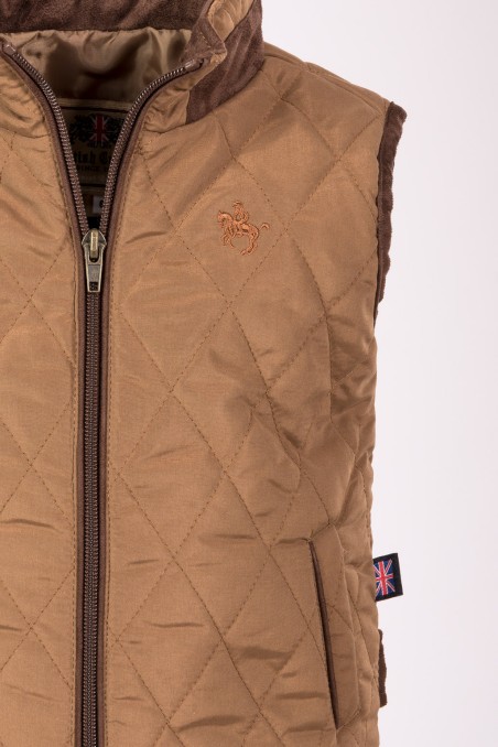 GILET BRITANNIQUE CAMEL POUR ENFANTS