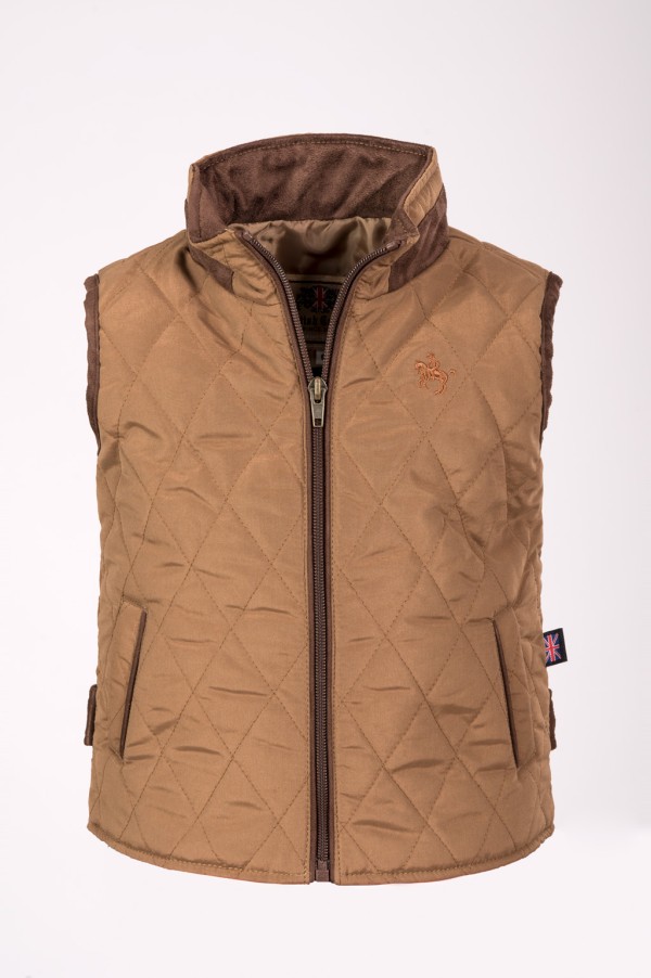 CHALECO NIÑO BRITISH CAMEL 2