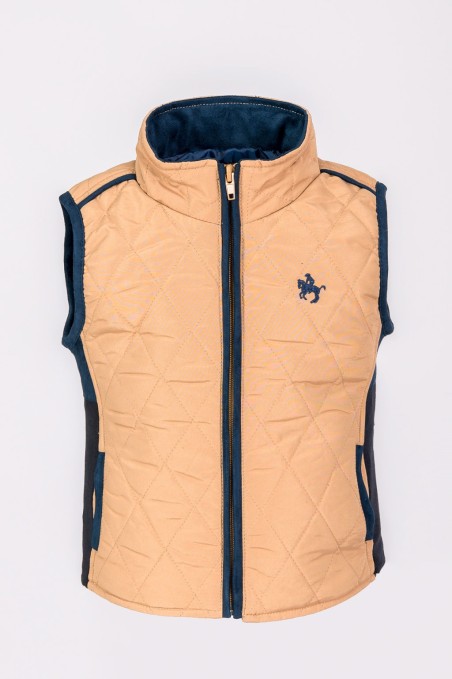 GIRL'S BEIGE VEST