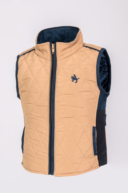GIRL'S BEIGE VEST