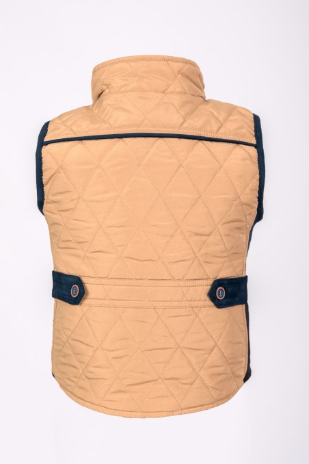 GIRL'S BEIGE VEST