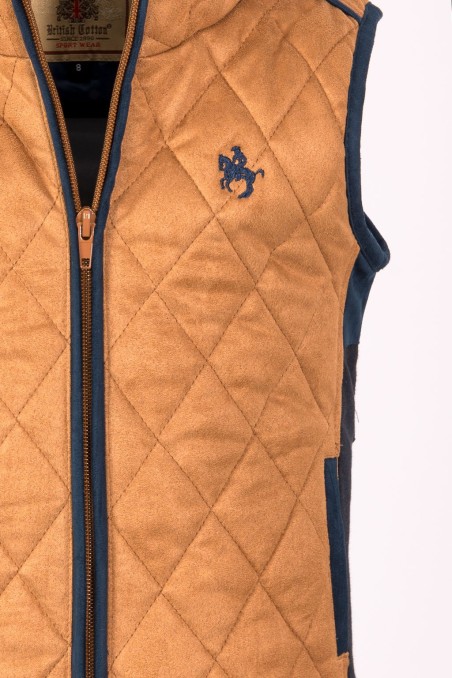 GIRL'S COPPER VEST