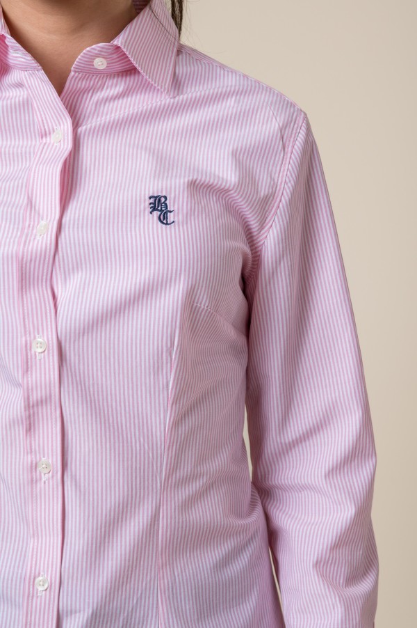 CAMICIA A RIGHE ROSA 2