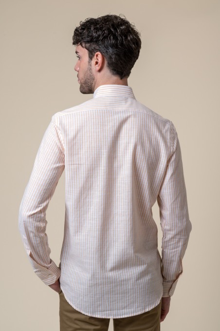 CAMISA RAYAS AMARILLO