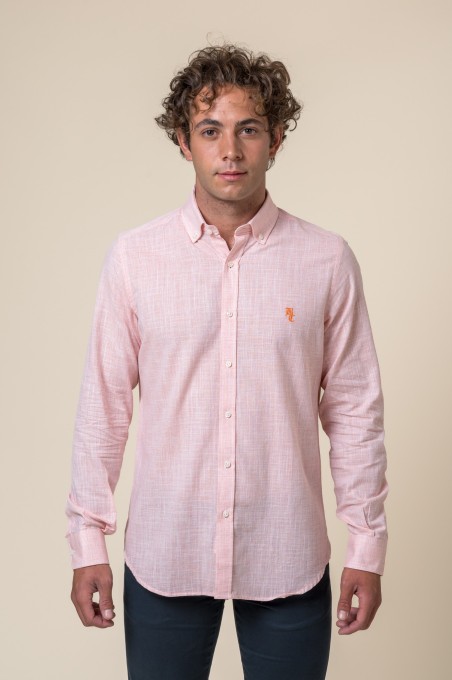 CAMICIA MORBIDA ARANCIONE