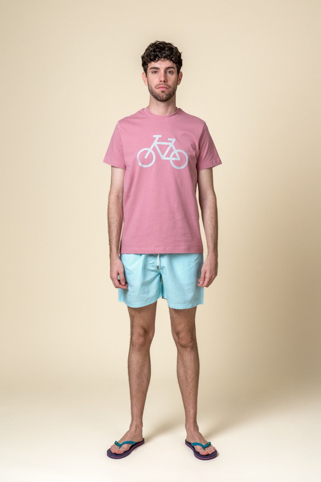 CAMISETA BICI ROSA