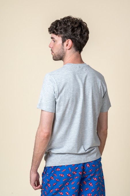 VINTAGE MOTORCYCLE T-SHIRT GREY