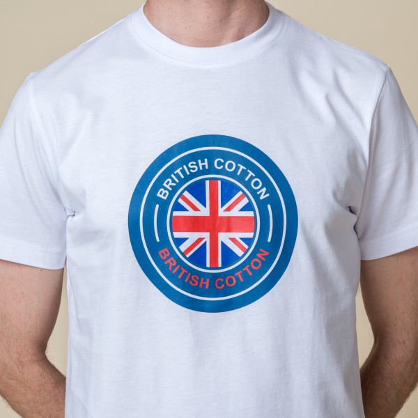 T-SHIRT À ÉCUSSON BLANC 2