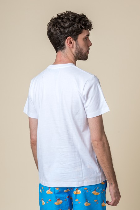 CAMISETA PARCHE BLANCO
