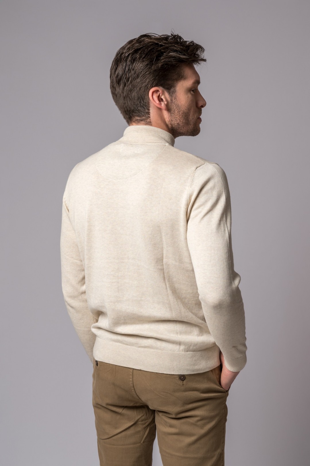 JERSEY CUELLO CISNE CRUDO