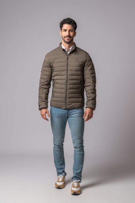 CAZADORA BERMEO MARRON