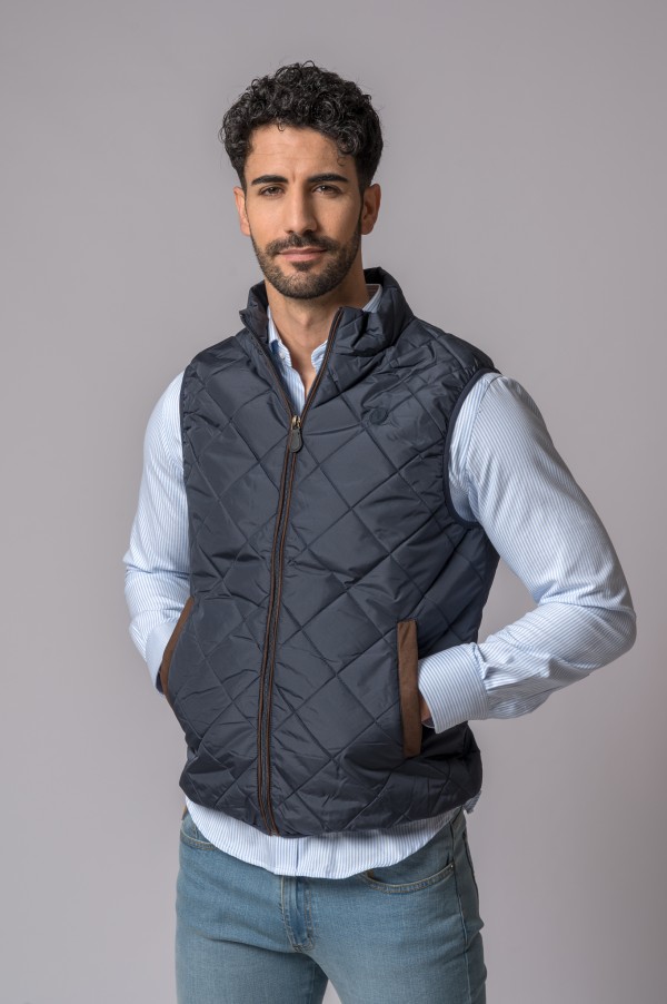 CHALECO PALERMO AZUL MARINO