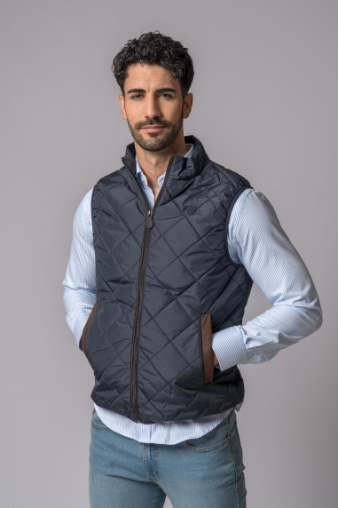 CHALECO PALERMO AZUL MARINO