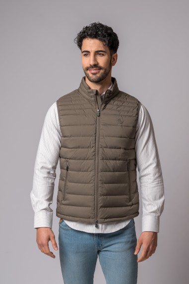 GILET NUOVO NIZA MARRONE