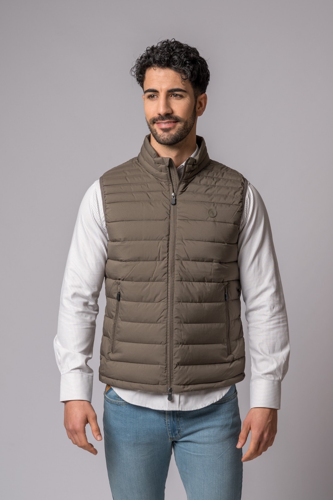 NEW NICE BROWN VEST