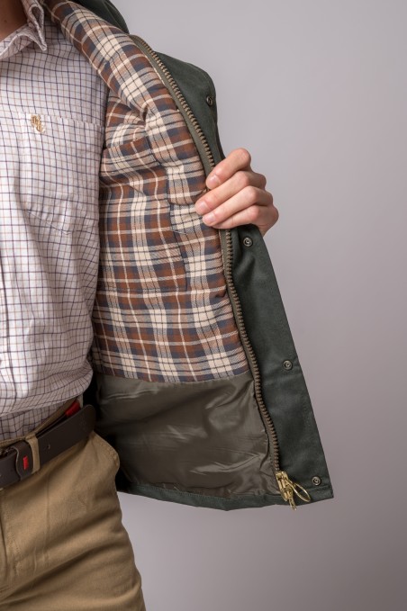 WAX GILET VERDE
