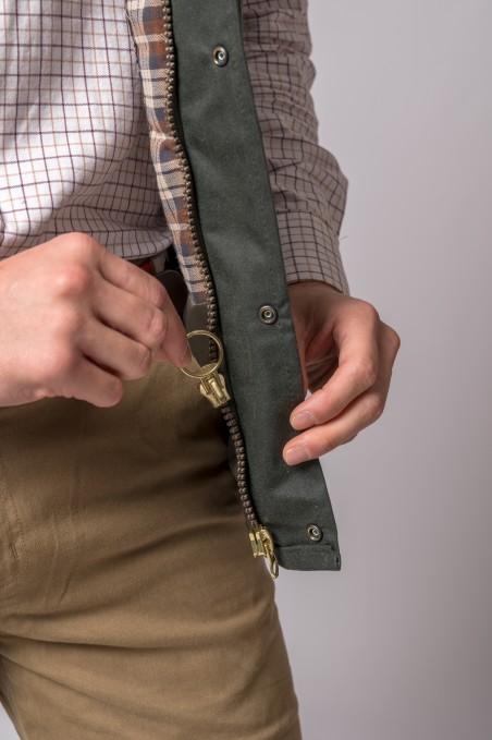 WAX GILET VERDE