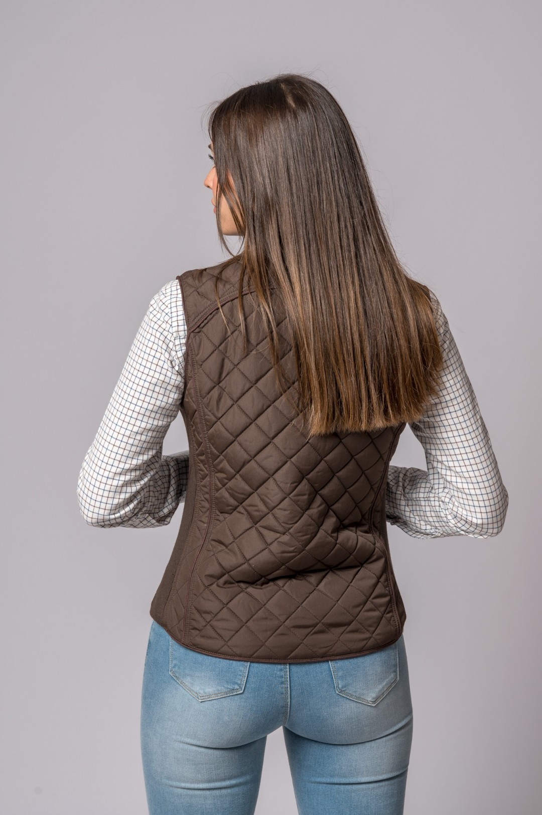 NOUVEAU GILET KIMBERLY MARRON