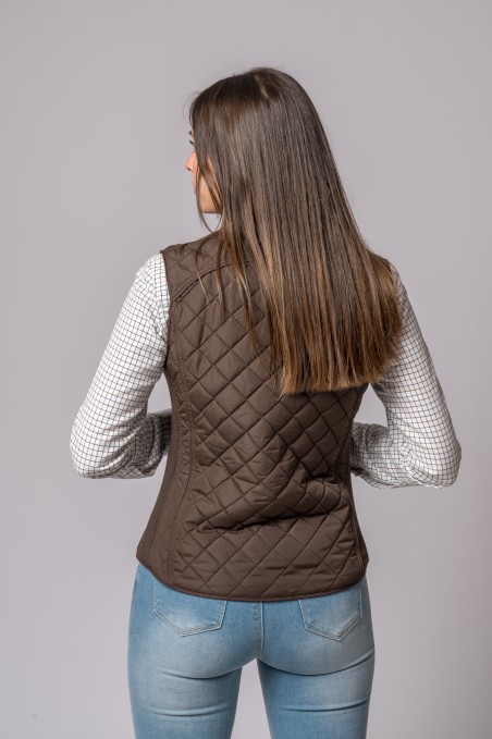 NEW KIMBERLY BROWN VEST