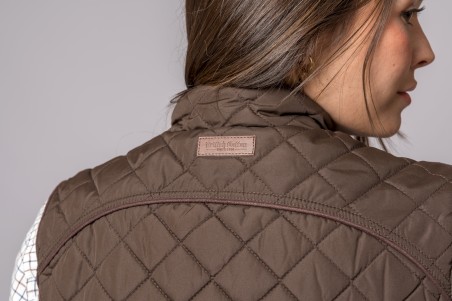 NUOVO GILET KIMBERLY MARRONE