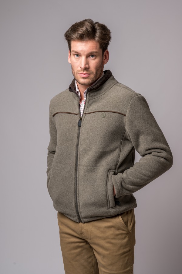 GIACCA IN PILE ORLEANS GREY 2