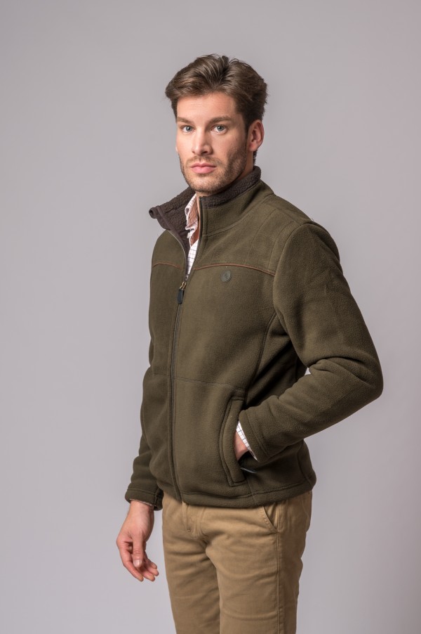 VESTE POLAIRE VERT ORLEANS