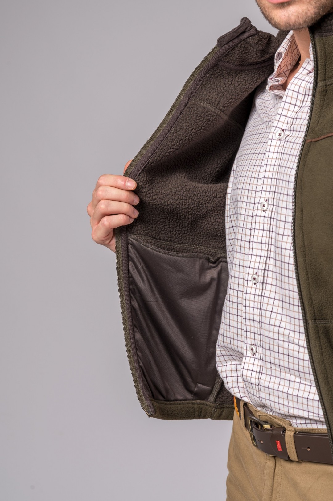 VESTE POLAIRE VERT ORLEANS