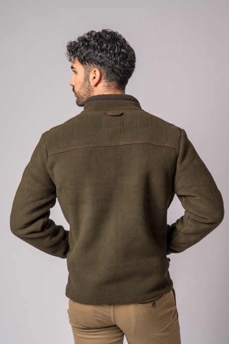 VESTE POLAIRE ORLEANS CAMEL OLIVE