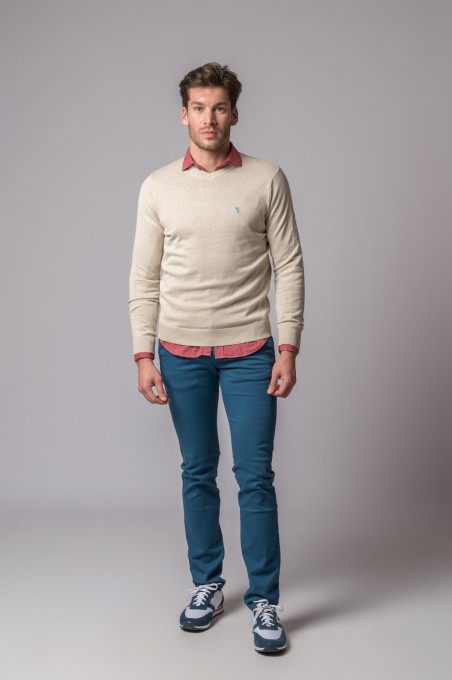 JERSEY PICO CREMA