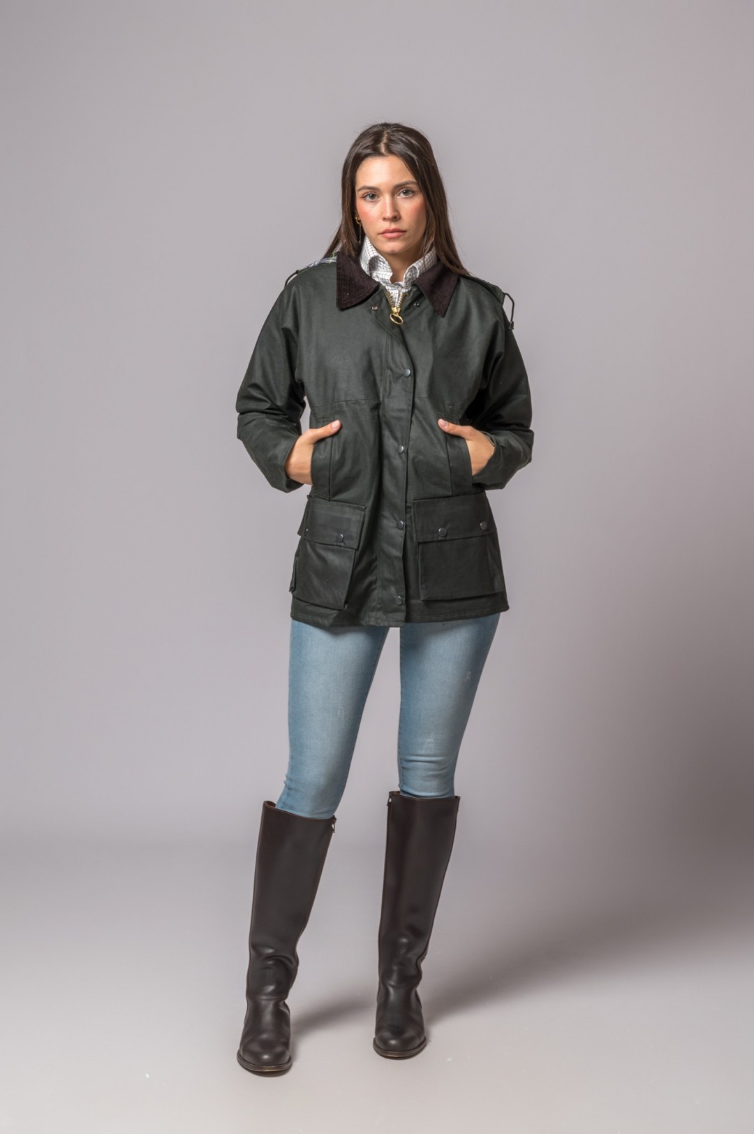 CHAQUETA ENCERADA WEXFORD