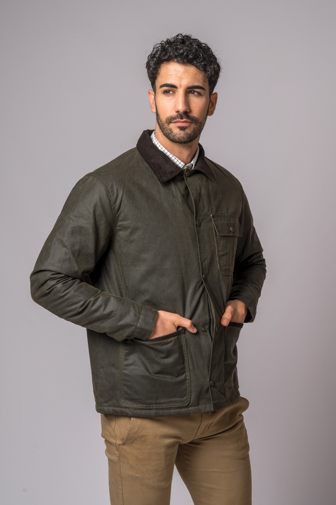 VESTE CIRÉE PATRICK GREEN