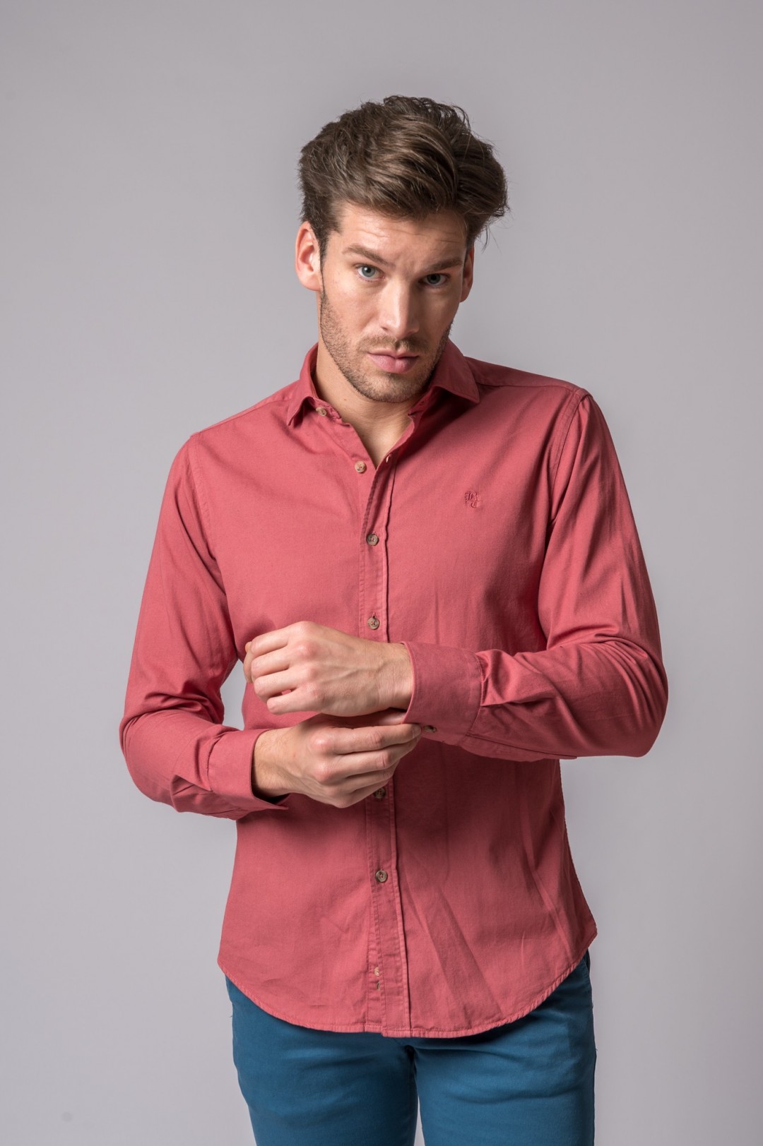 CHEMISE ROSE FRAMBOISE