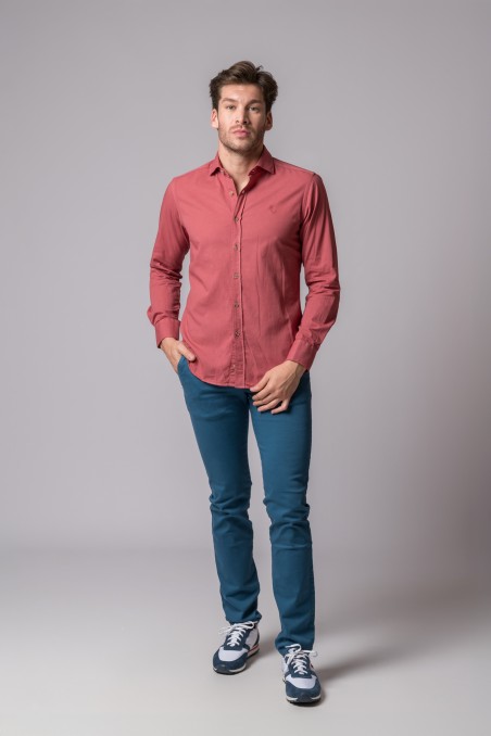 CAMISA ROSA FRAMBUESA