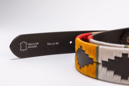 CEINTURE ARGENTINE MULTICOLORE
