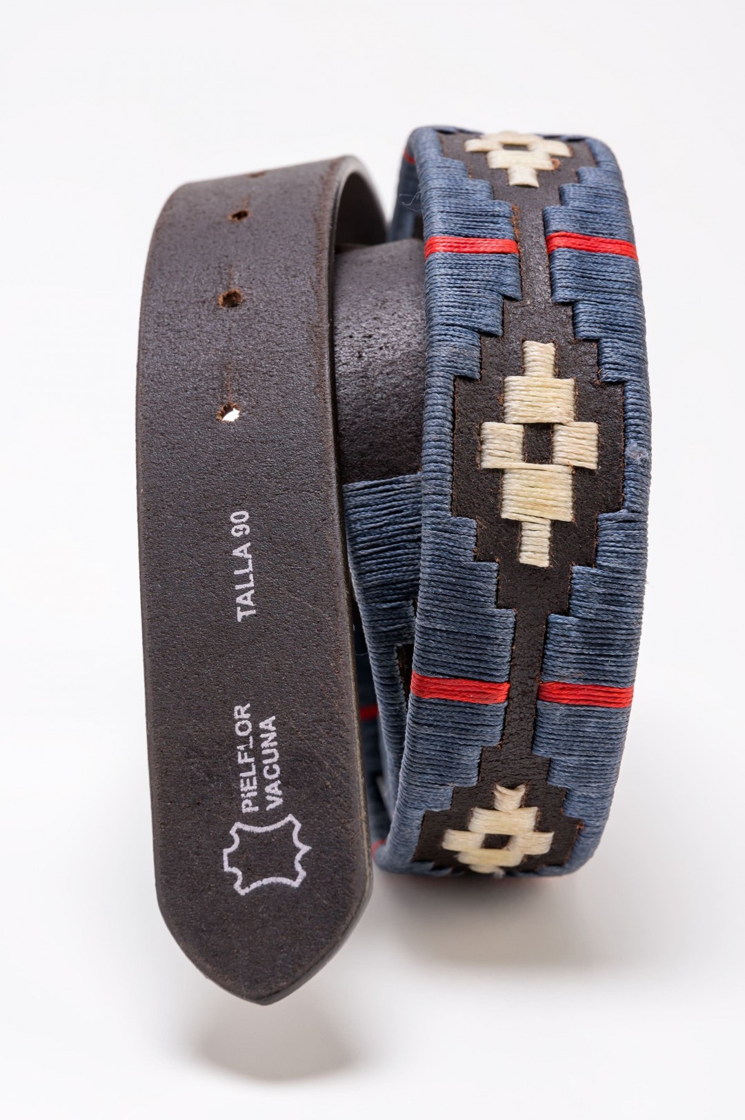 CINTURA ARGENTINA BLU NAVY